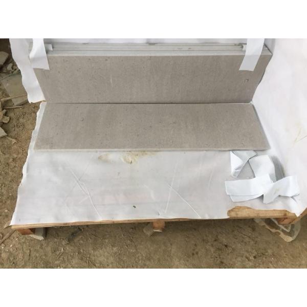 Chinese Natural Marble Cinderella Stairs Steps Cinderella Grey Marble Stairs Stone