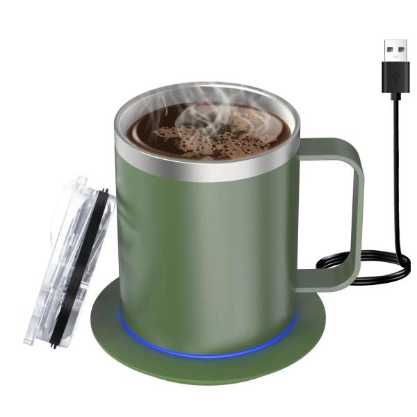 Buy Desktop Intelligent USB Self Warming Coffee Cup Travel Mug OEM at wholesale prices