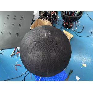 Sphere Shaped 360 Degree Viewing Angle Spherical LED Display For Outdoor