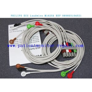 Medical Equipment Parts ECG Leadwire / Cables M1625A REF 989803104521