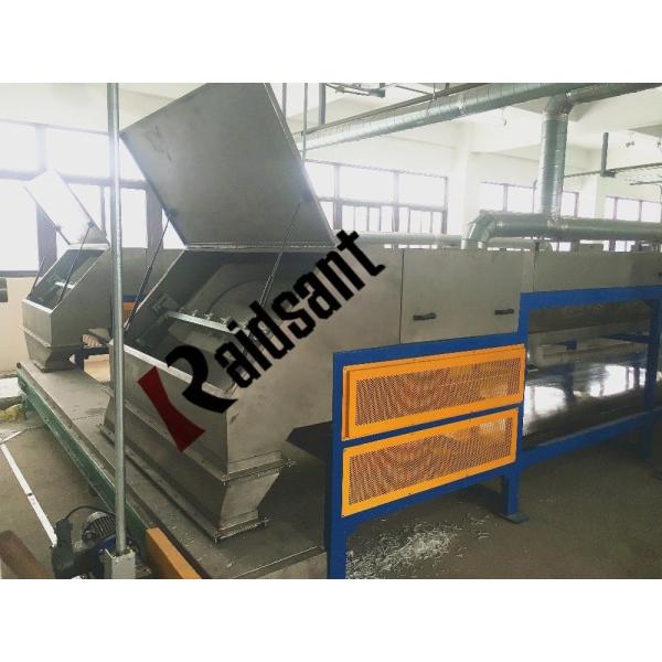 Stainless Steel Wax Granulator , Wax Prilling Machine Rubber Auxiliary