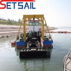 Quality 17m-50m Total Length Multi Function Cutter Suction Sand and Mud Dredger with Hopper for sale