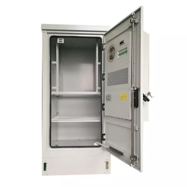 IP55 19 Inch Light Grey Telecom Racks Cabinets Outdoor 27U 40U