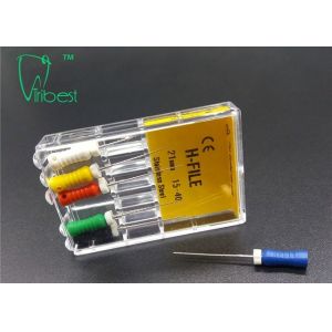 Dental Root Canal File Short Barbed Broaches Infection Control