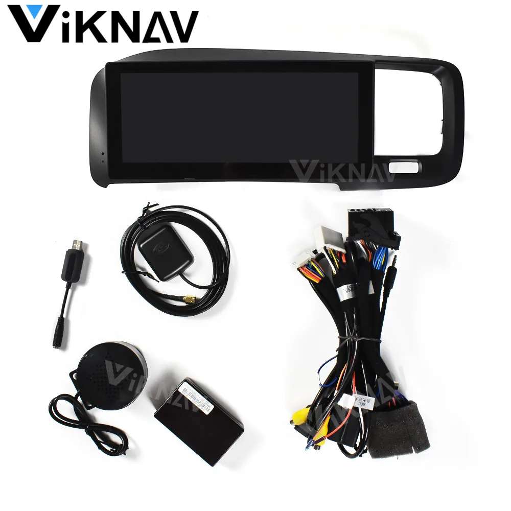 Viknav Car Stereo Radio For Volvo S60 V60 (2011-2019) 8.8 inch GPS Navigation Multimedia DVD Player HD Screen 2 Din