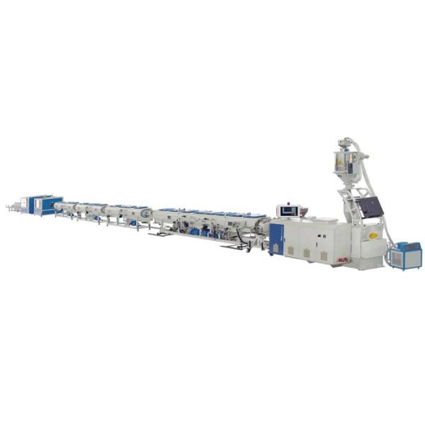 High Speed HDPE Plastic Pipe Extrusion Line For Jwell Gas Supply Pipeline