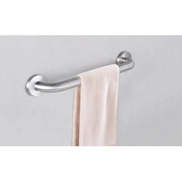25X300mm Chrome Surface Finishing Bathroom Toilet Support Grab Bar for Elderly Safety