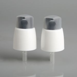 Dispenser Pump with PP Half Over Cap Customization White Plastic Cream Pump