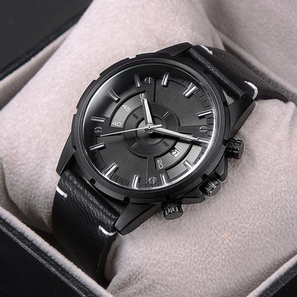 Buy Multipurpose Mens Black Metal Watches scratchresistant wearresistant at wholesale prices