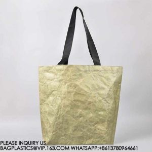 Untearable Washable Promotional Recycled Custom Logo Printed Waterproof Washable