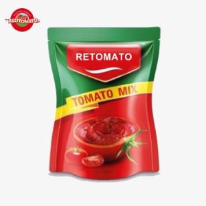 80g Standup Sachet Tomato Paste Double Concentrated 30%-100% Purity