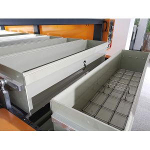 stainless steel metal cookware surface grinding buffing magnetic polishing