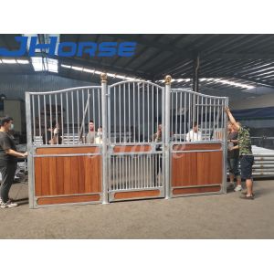Quality 14ft Premade Horse Stables European Style Luxurious Stainless Galvanized for sale