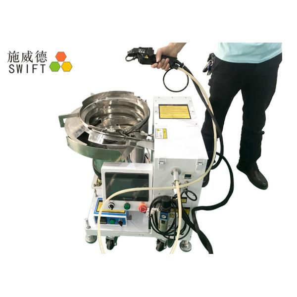 Handheld Type Automatic Zip Tie Machine , Nylon Tie Tool With Ergonomic Hand