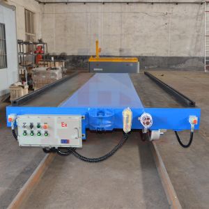 Quality Explosion Proof Roller Carrier Rail Track Trolley Heavy Industry Handling for sale