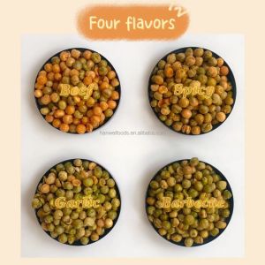 Wholesale OEM Package Fried Pea Salted Green Peas Snacks