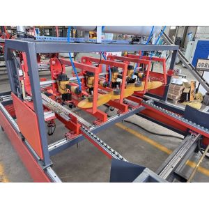 Semi Automatic Horizontal Wood Stringer Pallet Making Machine Pallet Nailing