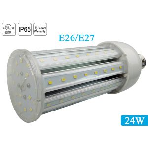 IP65 80 LEDs 24W 2520Lm E26 LED Corn Bulb 3000-6000K Corn Cob Led