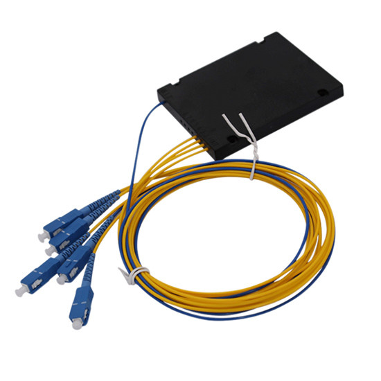 Buy PLC Optical Splitter 1×4 Single Mode PLC Fiber Optic Splitter ABS Box Type with SC Connector(7233213) at wholesale prices