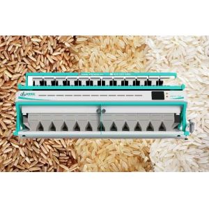 China 11T/H-19T/H Rice Color Sorter Machine 12 Chutes  Quality Controllable on sale