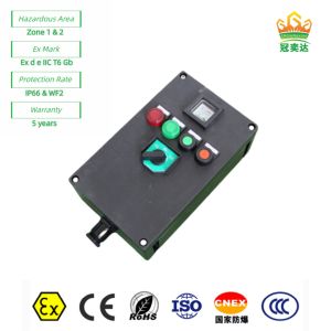 Exproof Flameproof ATEX Control station for petrochemical industrial light