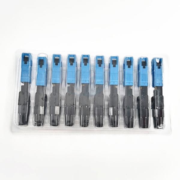 55mm UPC Fast Optical SM Fiber Connector SX Core SC/UPC