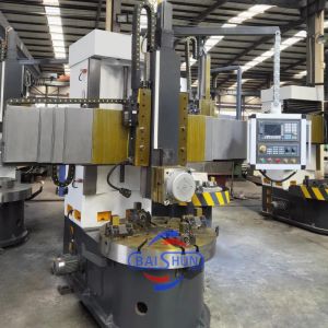 CNC Vertical Turret Lathe Machine Single Column Adjustable Live Center CK5116