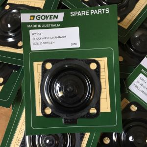 Goyen RCAC20 Maintenance Kits Type K2034 Series T4, ST4, DD4, FS4 Nitrile