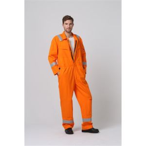 Brass Zips Fr Flame Resistant Apparel , EN11611 Heat Resistant Overalls