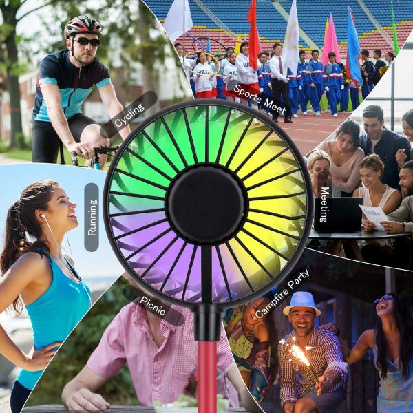 Personal Cooling 3.7V 4hrs Portable Hanging Mini Neck Fan with different color