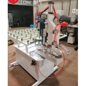 Horizontal Manual Glass Round Corner Edge Grinding Machine for Small Glass