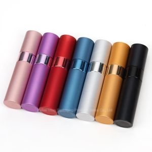 Mini Cylinder Cosmetic Spray Bottle Empty 3ml Customized Logo