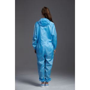Autoclaved Dust Proof Overalls Reusable Gown Humanized Design For SMT Workshop
