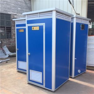 Blue 50mm EPS Sandwich Panel Portable Movable Toilet