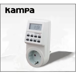 15A 230V European programmable digital timer switch