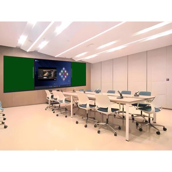 School Blackboard Teaching Green Board Multimedia Push-pull Whiteboard Magnetic