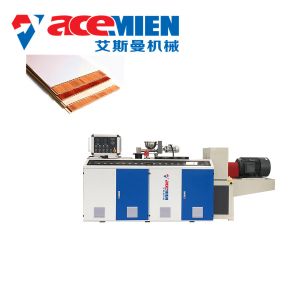 Plastic PVC Ceiling Panel Making Machine Calcium Carbonate Easy Operation