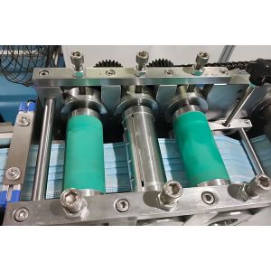 Aluminium Alloy Disposable Mask Making Machine , Nonwoven Mask Making Equipment