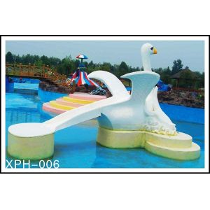 Commercial Fiberglass Water Pool Slides with Interesting Cartoon Shaped