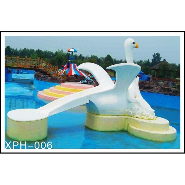 Buy Commercial Fiberglass Water Pool Slides with Interesting Cartoon Shaped at wholesale prices