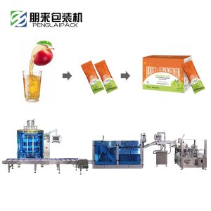 Automatic Multi Lane Liquid Sauce Sachet Packing Machine Fo Stick Bag Packaging