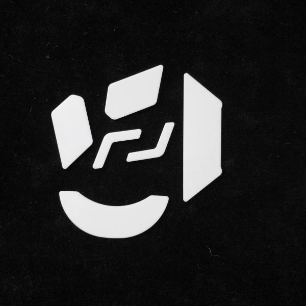 Hard Wearing White Zirconia Ceramic Substrate Irregular Shape Zirconia Ceramic