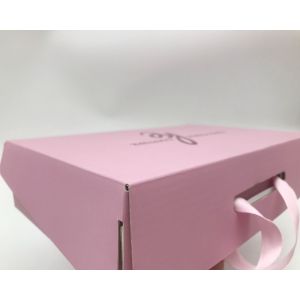 Custom Printed Kraft Recycled Cardboard Mailers Apparel Clothing Packaging Box