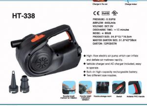 Quality HT-338 Rechargeable Electric Air Pump In Camping &amp; outdoor for sale