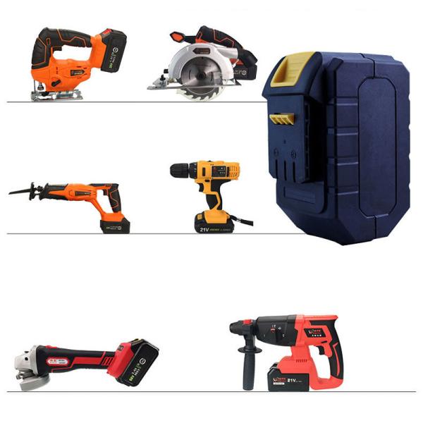 Solar Power Tool Lithium Ion Battery 21V 893g Weight Universal