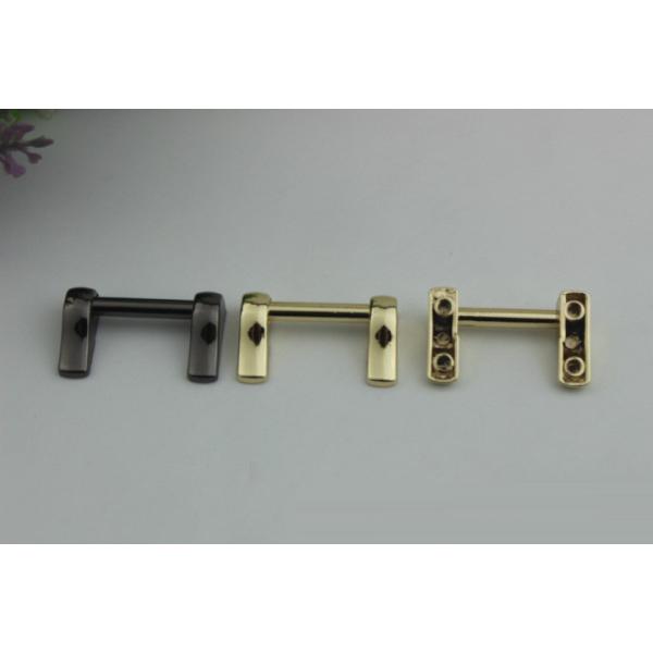 Fashion bag light gold color zinc alloy metal fitting 20 mm arch bridge for