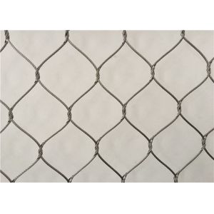 Monkey tiger enclosure mesh zoo Animal enclosure mesh netting ferruled cable