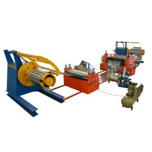 Roof Sheet Automatic Uncoiler Coil Cut To Length Line Steel Machine And Slitting