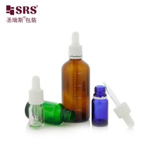 D004 Unique Design TE Tamper Evident Plastic Dropper Lid 5ML 10ML 15ML 20ML 30ML