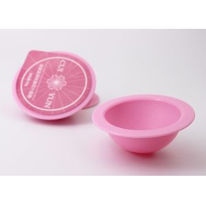 8ML Food Grade Clear Small Plastic Containers For Emulsion Mask Clay Package